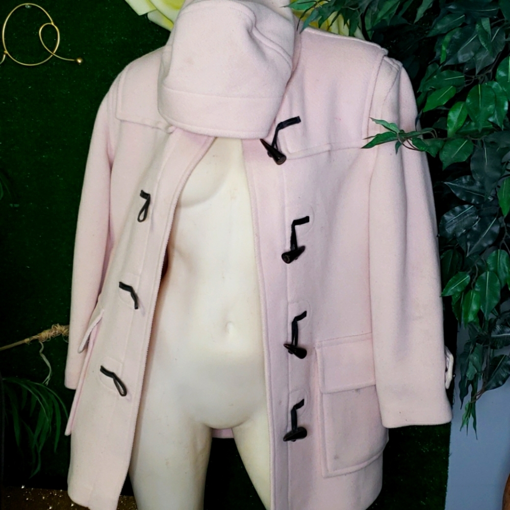 BURBERRY  WOOL DUFFLE COAT